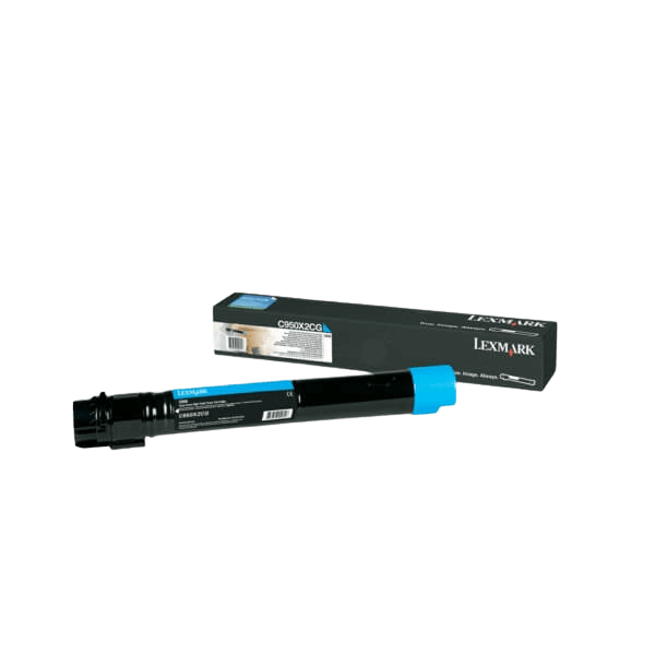 Lexmark Original C950X2CG XL cyan toner | Innehåll: 24000 sidor