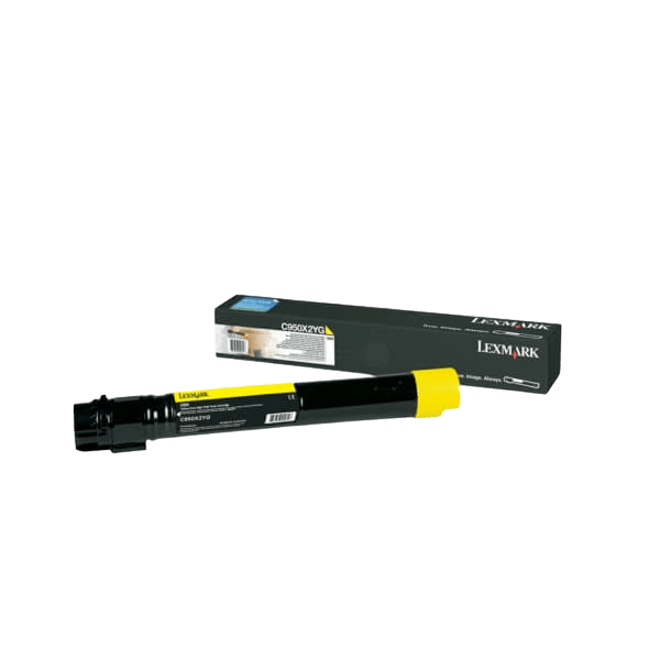 Lexmark Original C950X2YG XL gul toner | Innehåll: 24000 sidor