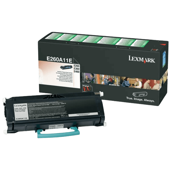 Lexmark Original E260A11E / E260A21E / E260A80G svart toner | Innehåll: 3500 sidor