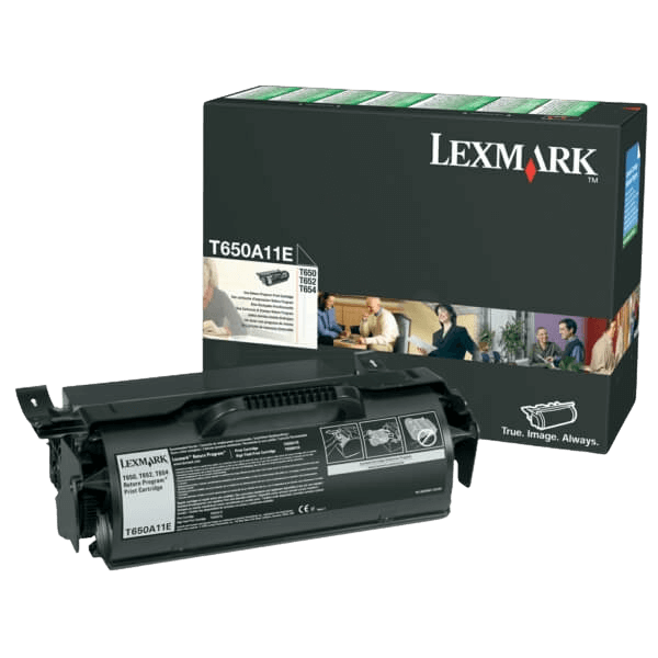 Lexmark Original T650A11E / T650A21E svart toner | Innehåll: 7000 sidor