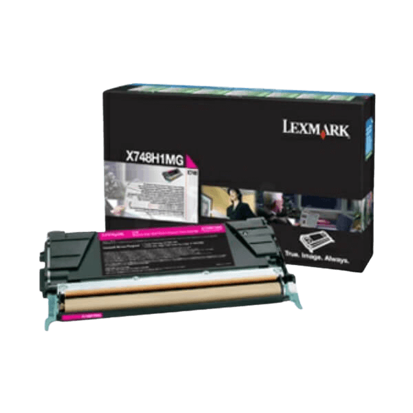 Lexmark Original X748 X748H3MG XL magenta toner | Innehåll: 10000 sidor