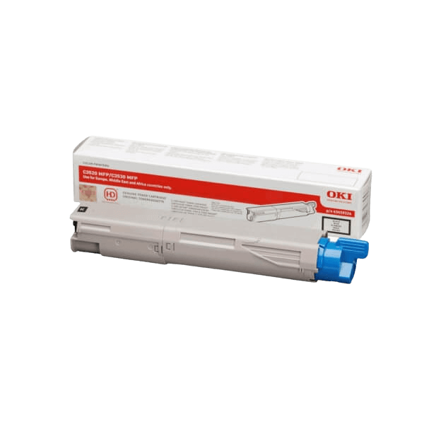OKI Original 43459324 svart toner | Innehåll: 2500 sidor