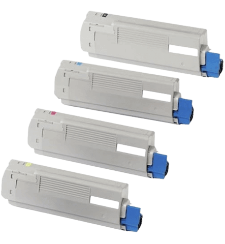 PixoJet OKI 43865724 rabattpaket - 4 st.