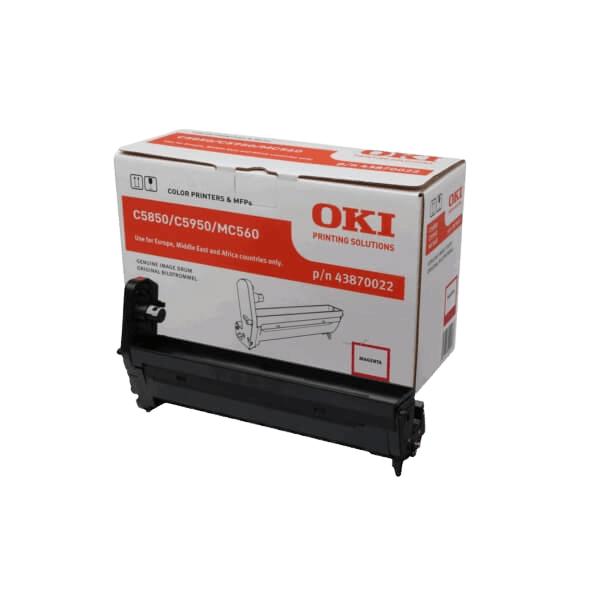 OKI Original 43870022 magenta trumma | Innehåll: 20000 sidor
