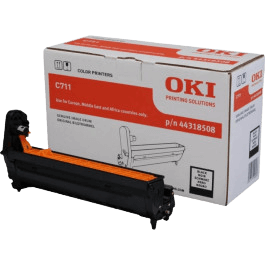 OKI Original 44318508 svart trumma | Innehåll: 20000 sidor