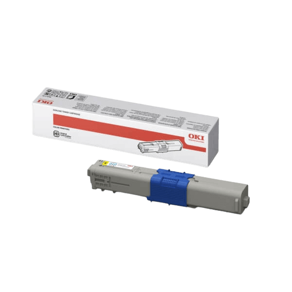 OKI Original 44469704 gul toner | Innehåll: 2000 sidor