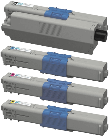 PixoJet OKI 44469803 rabattpaket - 4 st.