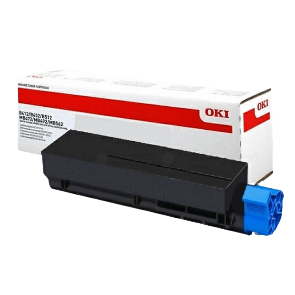OKI Original 45807102 svart toner | Innehåll: 3000 sidor