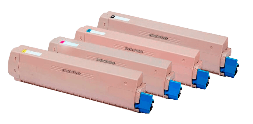 PixoJet OKI 45862840 rabattpaket - 4 st.