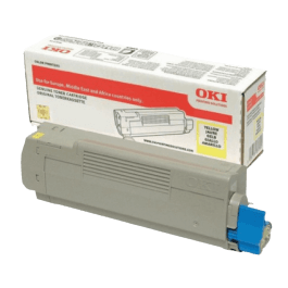 OKI Original 46471101 gul toner | Innehåll: 7000 sidor