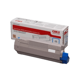 OKI Original 46471103 cyan toner | Innehåll: 7000 sidor