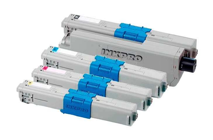 PixoJet OKI 46490608 XL rabattpaket - 4 st.