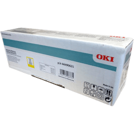 OKI Original 46490621 gul toner | Innehåll: 6000 sidor