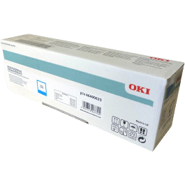 OKI Original 46490623 cyan toner | Innehåll: 6000 sidor
