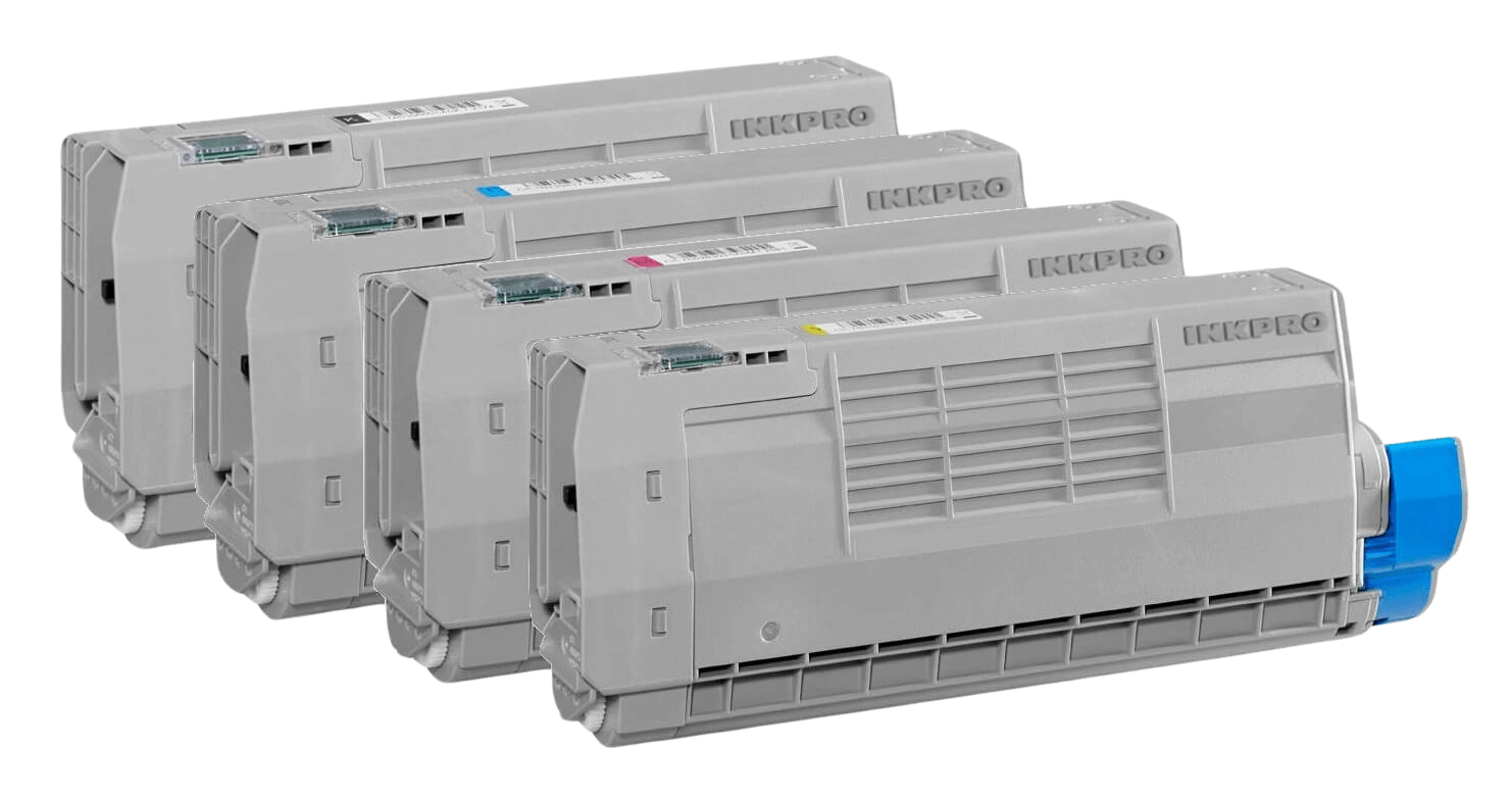 PixoJet OKI 46507616 rabattpaket - 4 st.