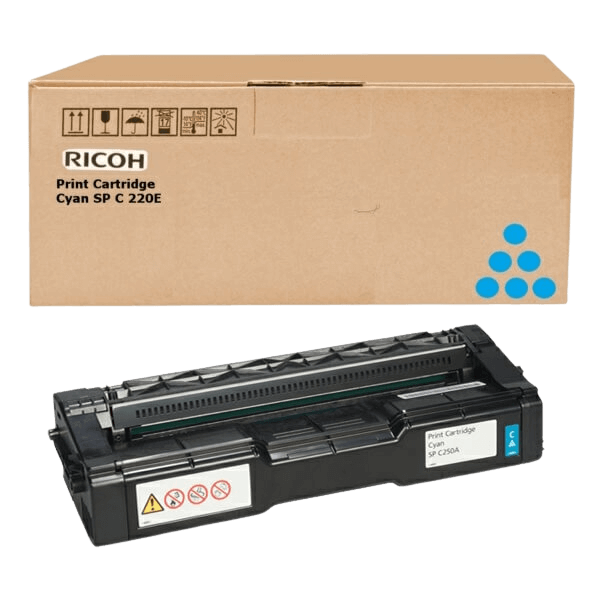 Ricoh Original 407544 cyan toner | Innehåll: 1600 sidor