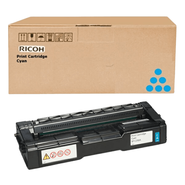 Ricoh Original 407717 XXL cyan toner | Innehåll: 6000 sidor