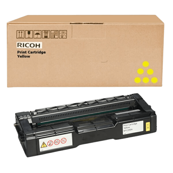 Ricoh Original 407719 XXL gul toner | Innehåll: 6000 sidor