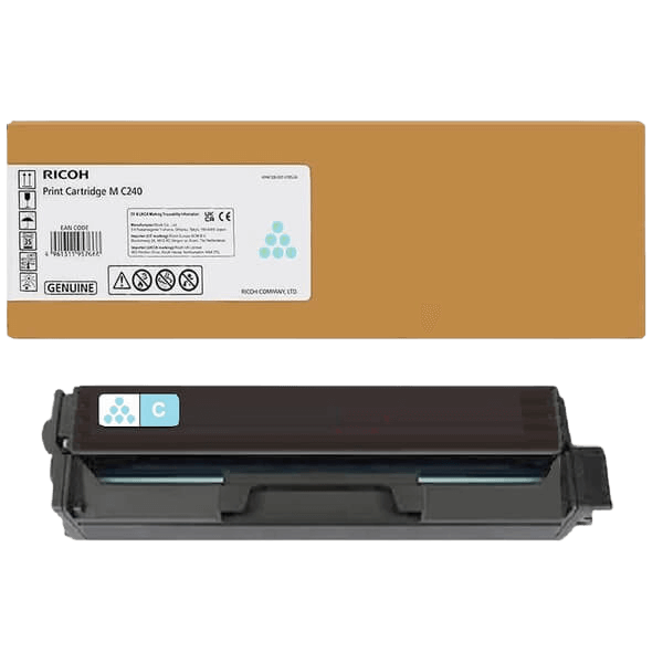 Ricoh Original 408452 cyan toner | Innehåll: 4500 sidor