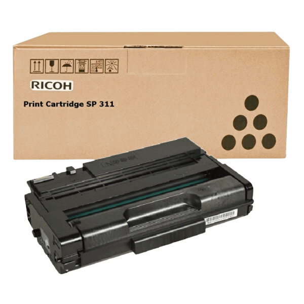 Ricoh Original 821242 TYPESP311UHY XXL svart toner | Innehåll: 6400 sidor
