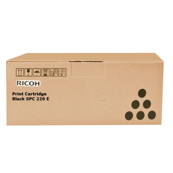 Ricoh Original TYPE SP C 220 E 407642 / 406052 svart toner | Innehåll: 2000 sidor