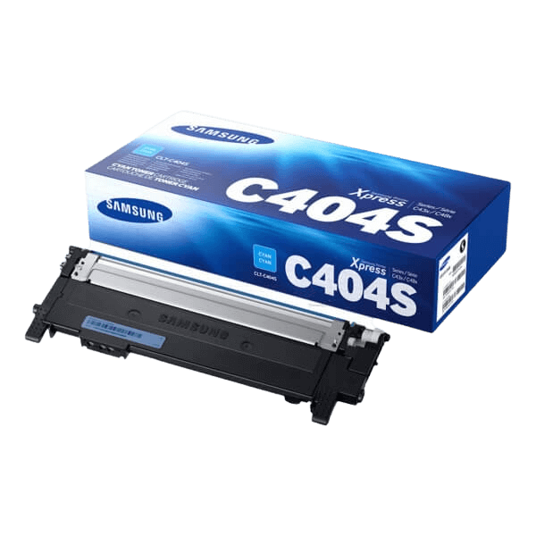 Samsung Original CLT-C404S ST966A cyan toner | Innehåll: 1000 sidor