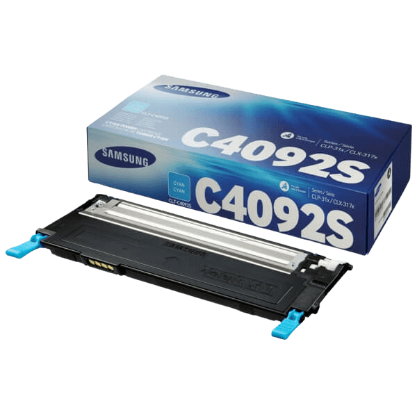 Samsung Original CLT-C4092S SU005A cyan toner | Innehåll: 1000 sidor