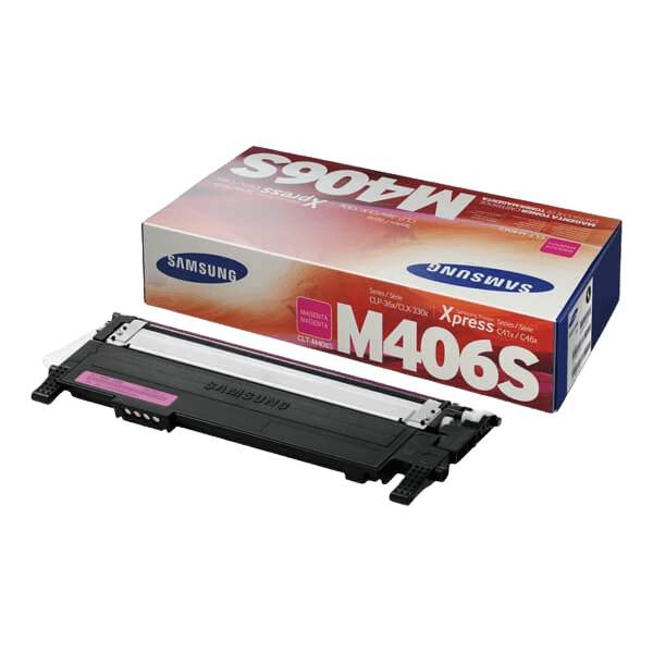 Samsung Original CLT-M406S SU252A magenta toner | Innehåll: 1000 sidor