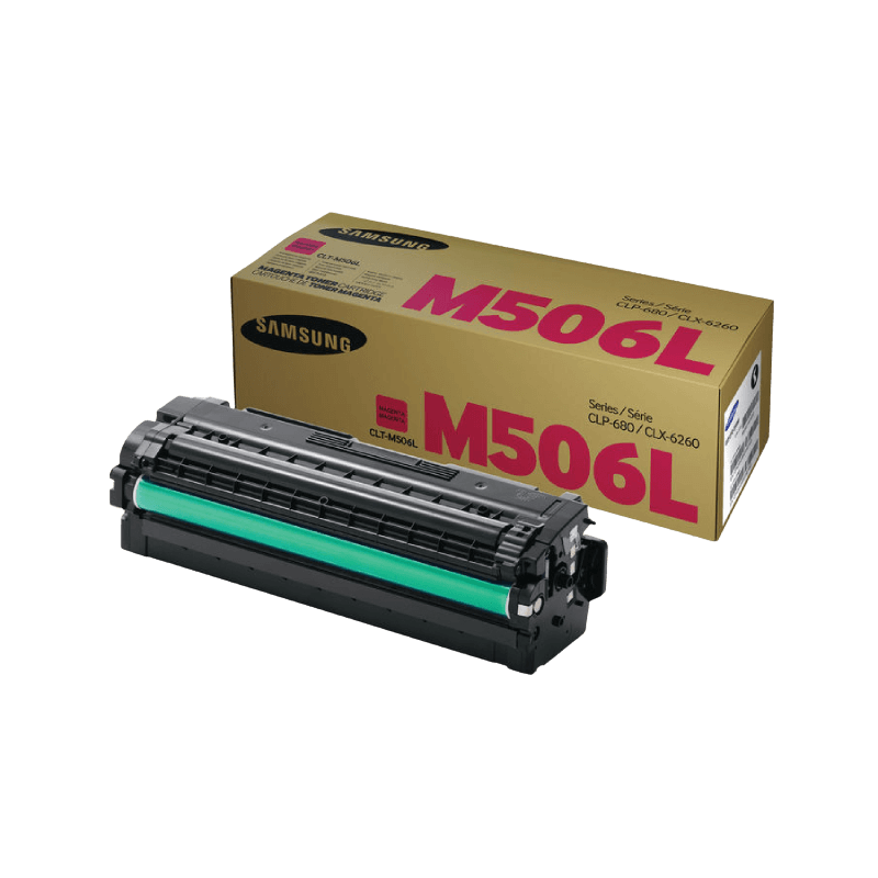 Samsung Original CLT-M506L SU305A XL magenta toner | Innehåll: 3500 sidor