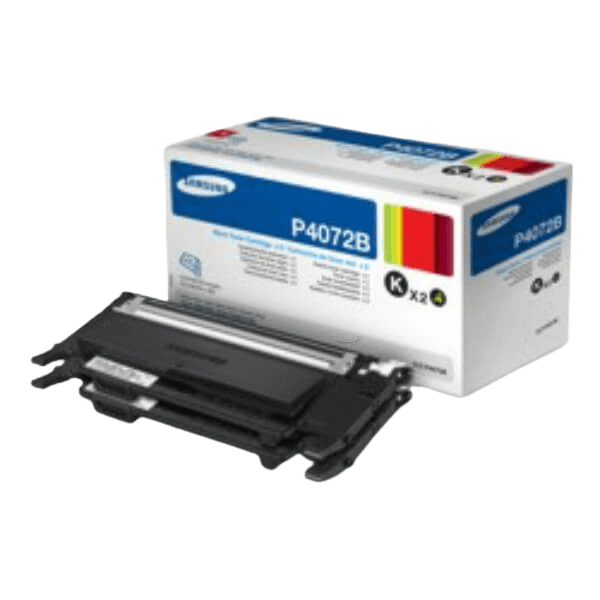 Samsung Original CLT-P4072B SU381A twin pack svart toner | Innehåll: 3000 sidor
