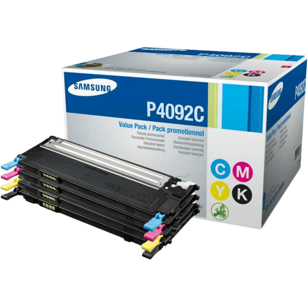 Samsung Original CLT-P4092C SU392A CMYK rabattpaket | Innehåll: 4500 sidor