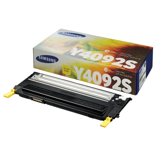 Samsung Original CLT-Y4092S SU482A gul toner | Innehåll: 1000 sidor