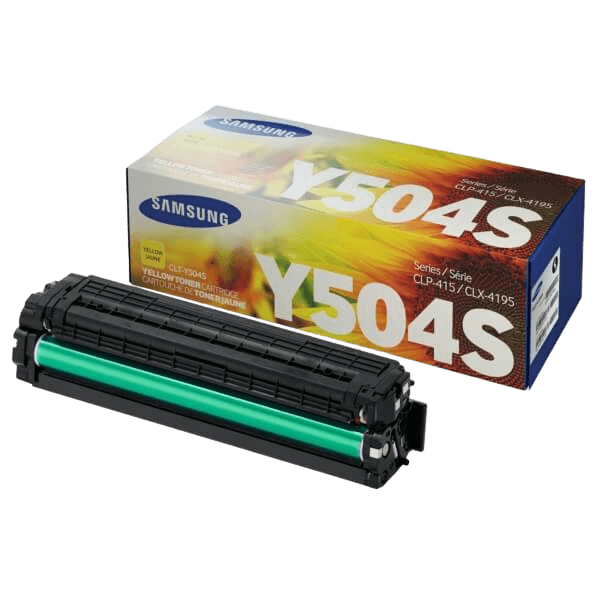 Samsung Original CLT-Y504S SU502A gul toner | Innehåll: 1800 sidor
