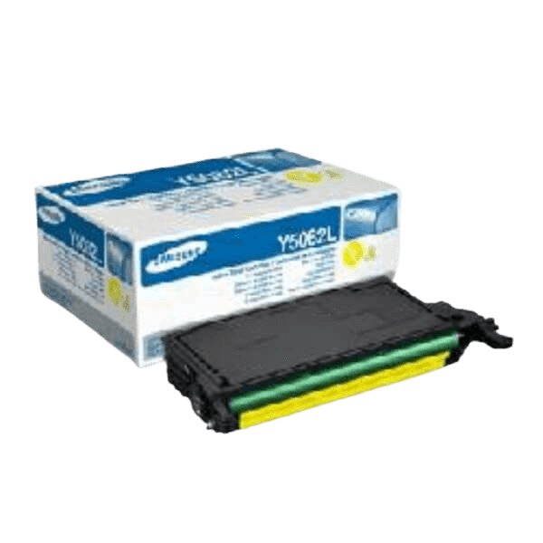 Samsung Original CLT-Y5082L SU532A XL gul toner | Innehåll: 4000 sidor