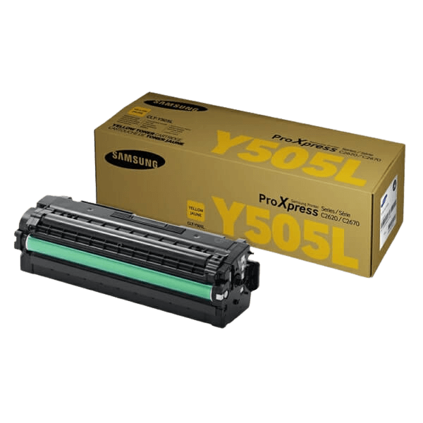 Samsung Original SU512A CLT-Y505L gul toner | Innehåll: 3500 sidor