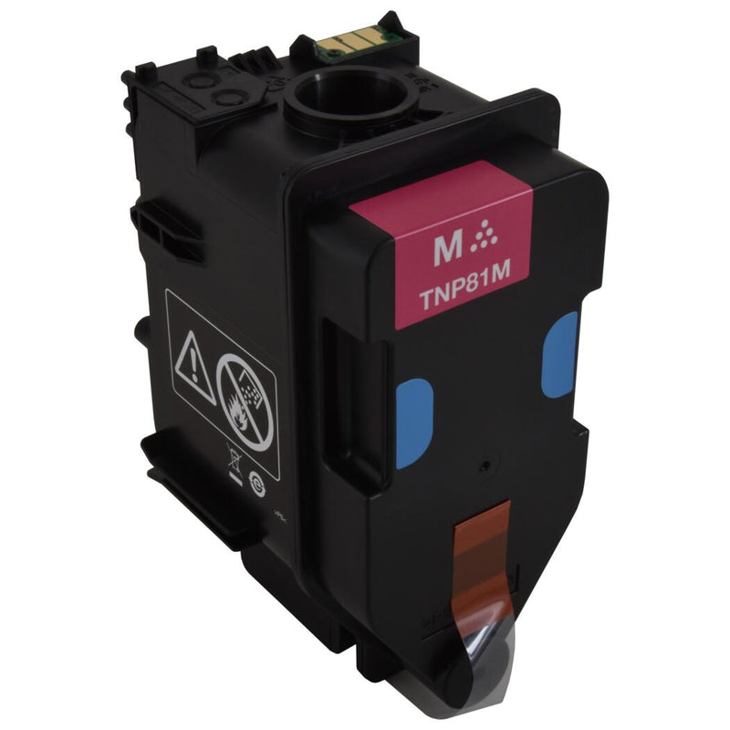 PixoJet Konica Minolta TNP-81M AAJW351 magenta toner | Innehåll: 9000 sidor