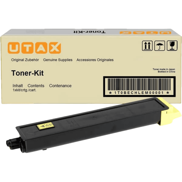 UTAX Original 652511016 gul toner | Innehåll: 6000 sidor
