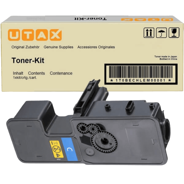 UTAX Original PK-5015 1T02R7CUT0 cyan toner | Innehåll: 3000 sidor