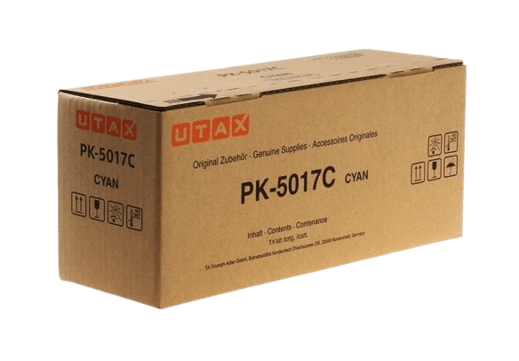 UTAX Original PK-5017C 1T02TVCUT0 cyan toner | Innehåll: 6000 sidor