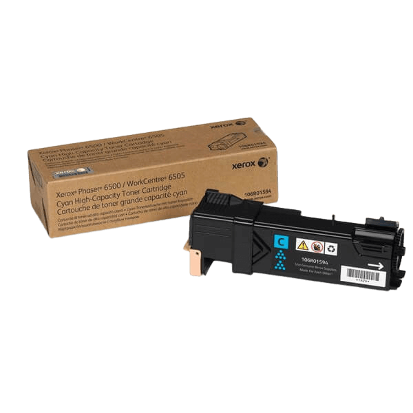 Xerox Original 106R01594 cyan toner | Innehåll: 2500 sidor