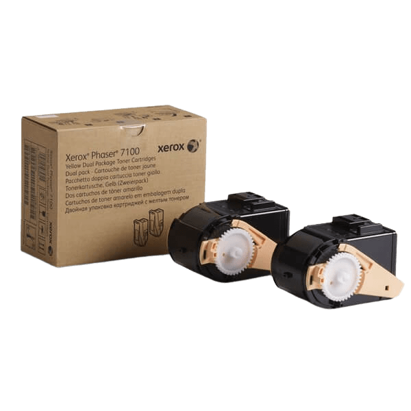 Xerox Original 106R02604 twin pack gul toner | Innehåll: 9000 sidor