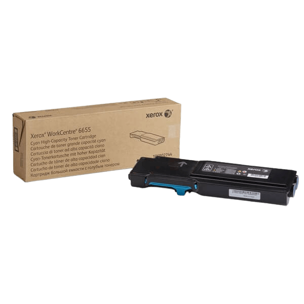 Xerox Original 106R02744 cyan toner | Innehåll: 7500 sidor