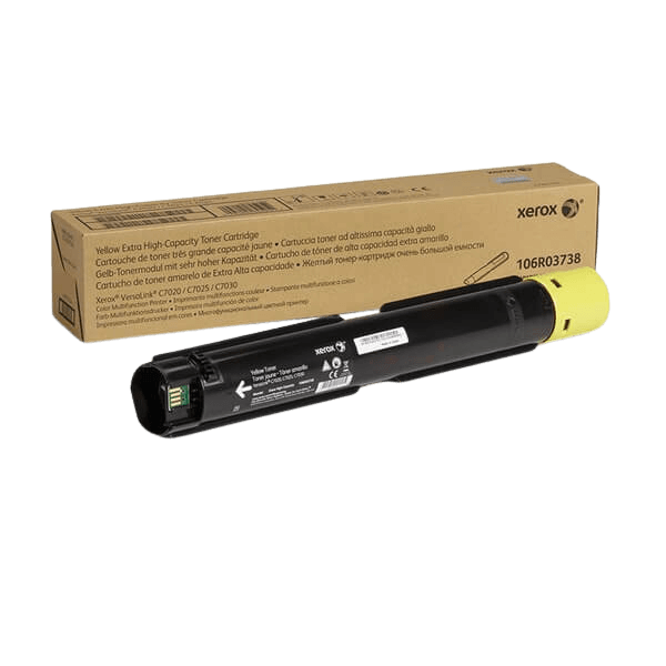 Xerox Original 106R03738 XL gul toner | Innehåll: 16500 sidor