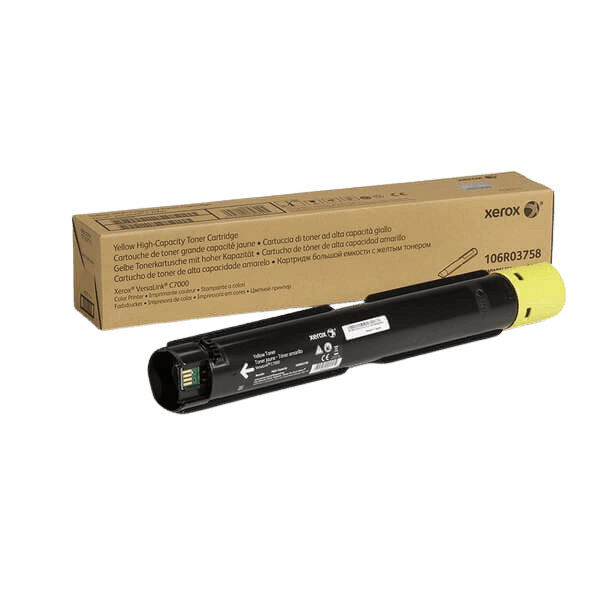 Xerox Original 106R03758 gul toner | Innehåll: 10100 sidor